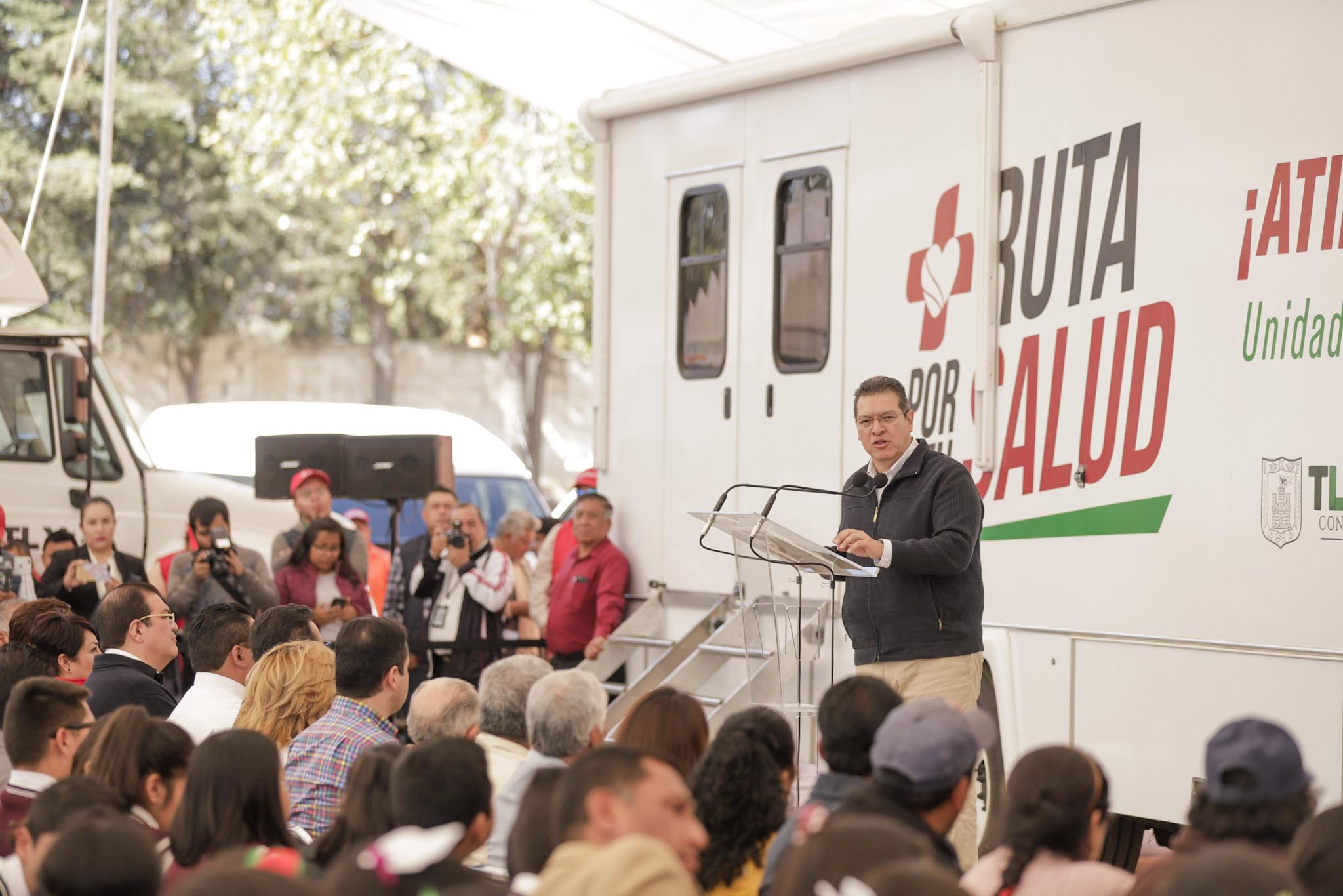 MARCO MENA ENCABEZA RUTA POR TU SALUD EN HUAMANTLA Aquí Xicohténcatl